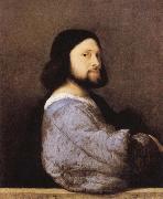 Titian Portrait of a Bearded Man oil painting on canvas