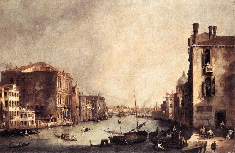 Canaletto Rio dei Mendicanti: Looking South