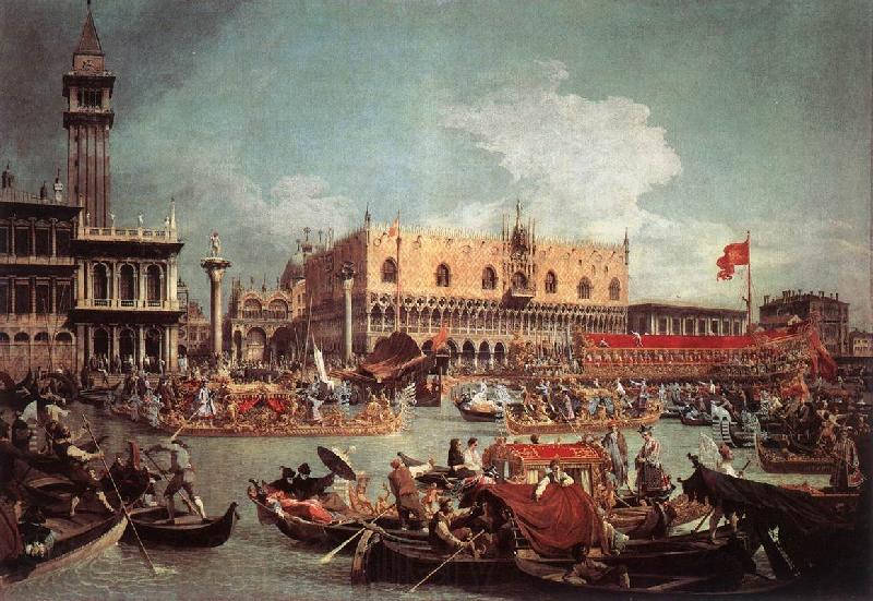 Canaletto The Bucintoro Returning to the Molo on Ascension Day fg
