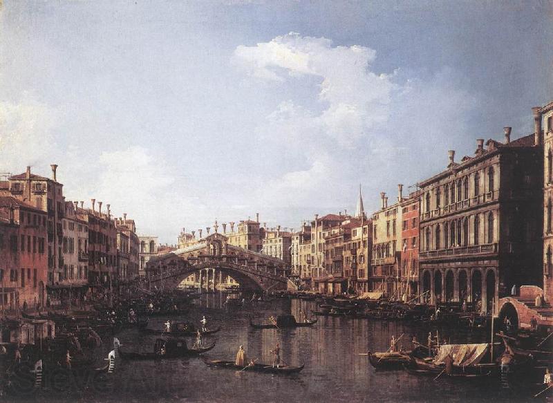 Canaletto The Rialto Bridge from the South fdg