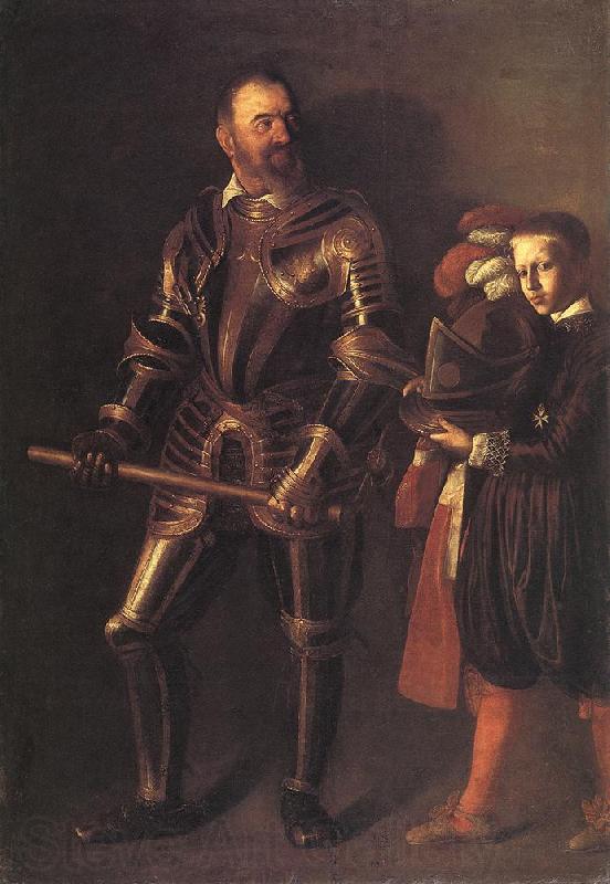 Caravaggio Portrait of Alof de Wignacourt  v