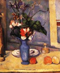 Paul Cezanne Style on Paul Cezanne The Blue Vase