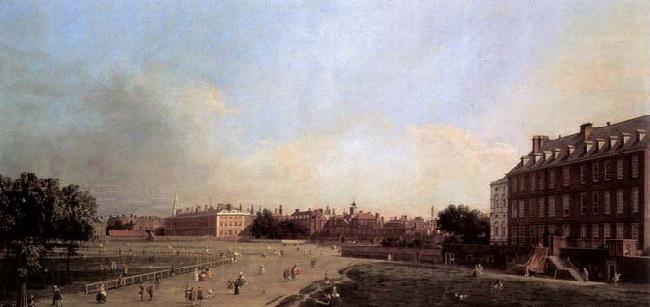 Canaletto the Old Horse Guards from St James's Park