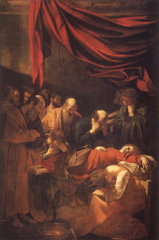 Caravaggio The Death of the Virgin