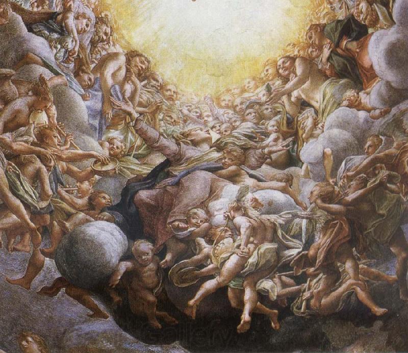 Correggio The heaven speed of Maria