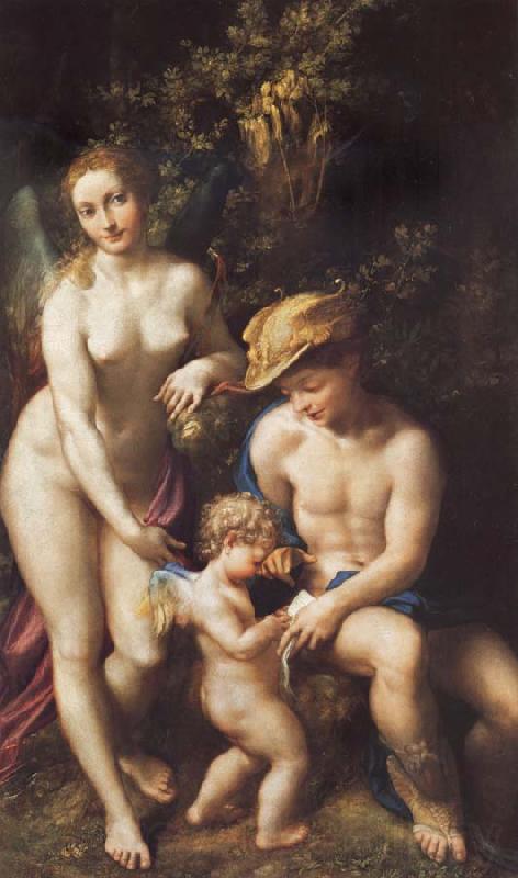 Correggio Venus with Mercury and Cupid