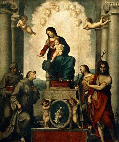 Correggio Madonna with St. Francis