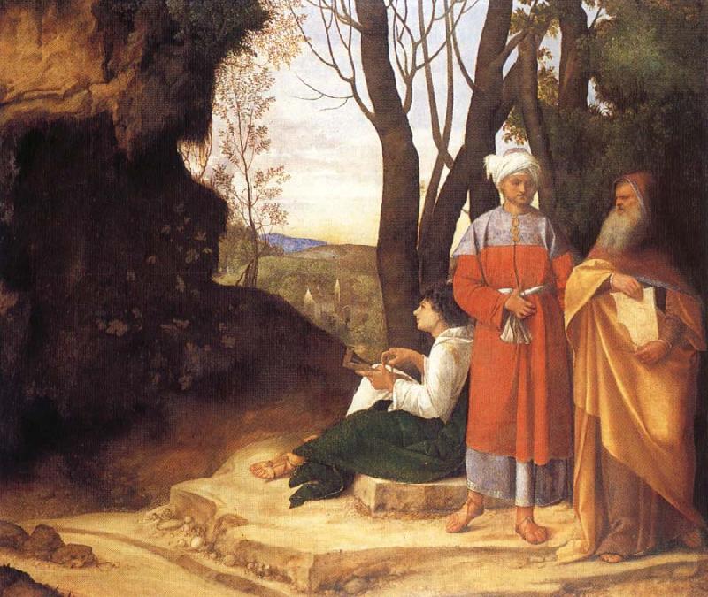 Giorgione Three ways