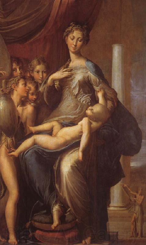 PARMIGIANINO Madonna with the long neck