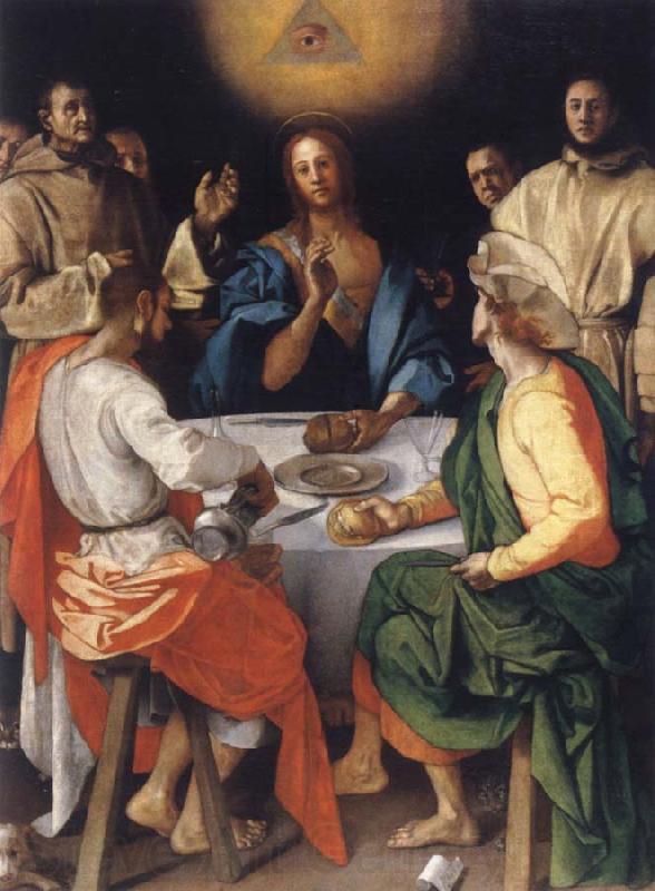 Pontormo The Mabl in Emmaus