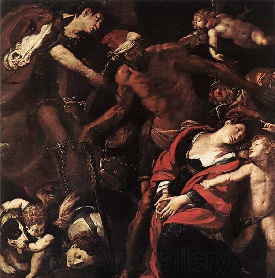 MORAZZONE Piedmont Martyrdom of Sts Seconda and Rufina
