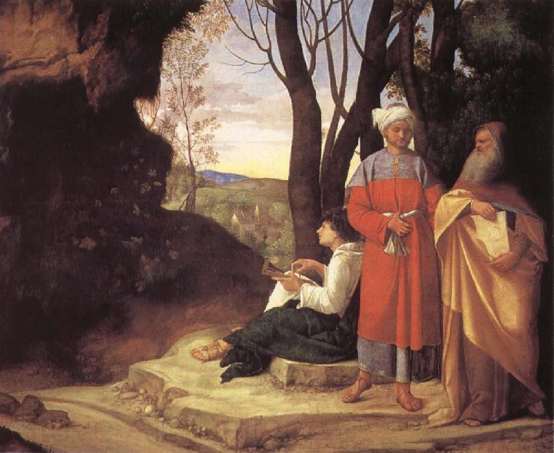 Giorgione The three philosophers