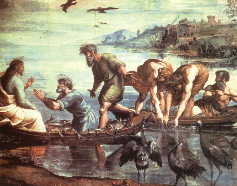 Raphael The Miraculous Draught of Fishes