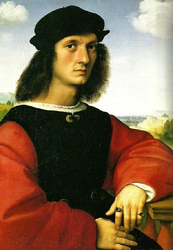 Raphael portrait of agnolo doni
