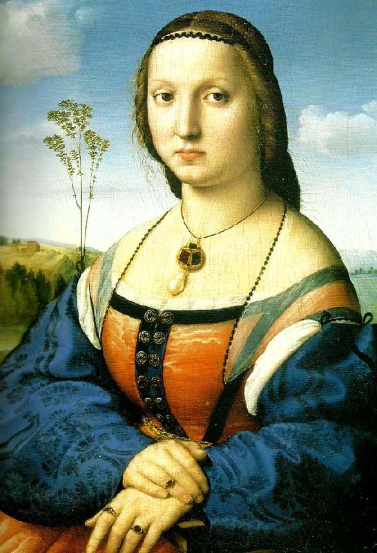Raphael portrait of maddalena