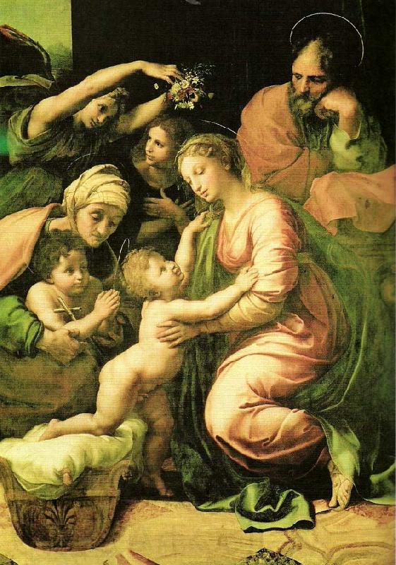 Raphael large holy family