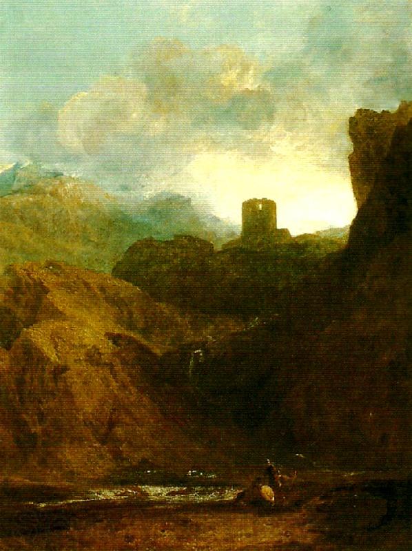 J.M.W.Turner dolbadarn castle