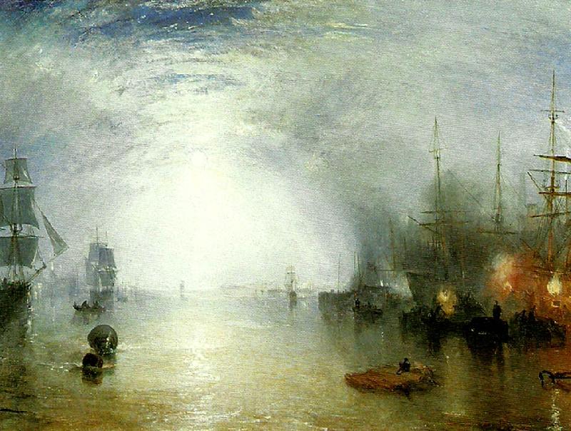 J.M.W.Turner keelmen heaving in coals by night