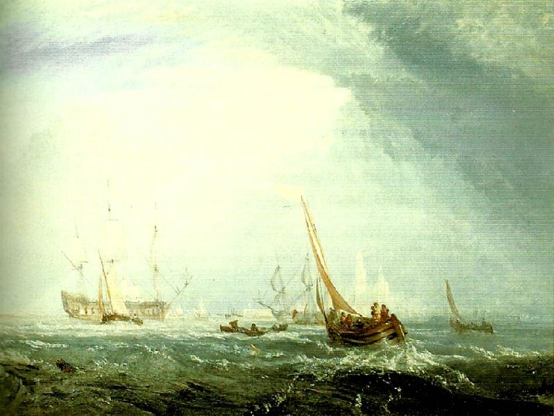 J.M.W.Turner van goyen looking out for a subject