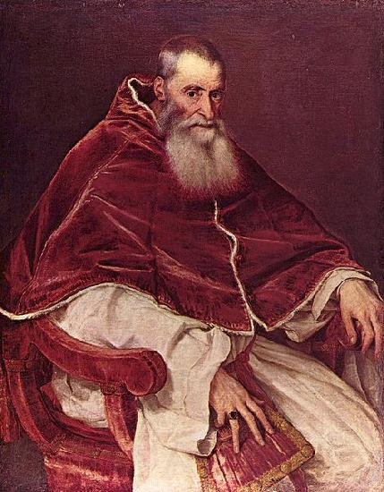 Titian Portrat Paul III.