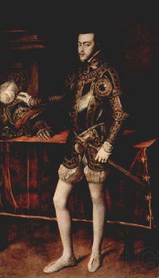 Titian Portrat Philipp II