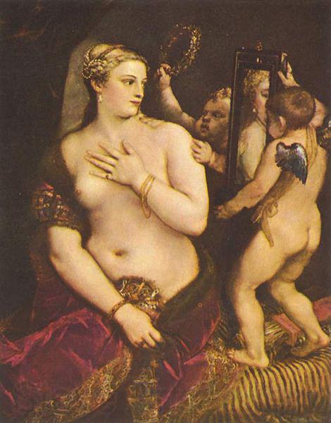 Titian Venus mit Spiegel