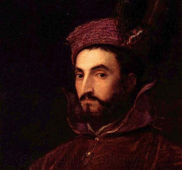 Titian Portrat des Ippolito de Medici