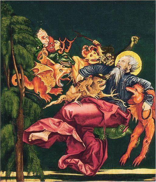 Anonymous Saint Anthony, tormented by Demons.