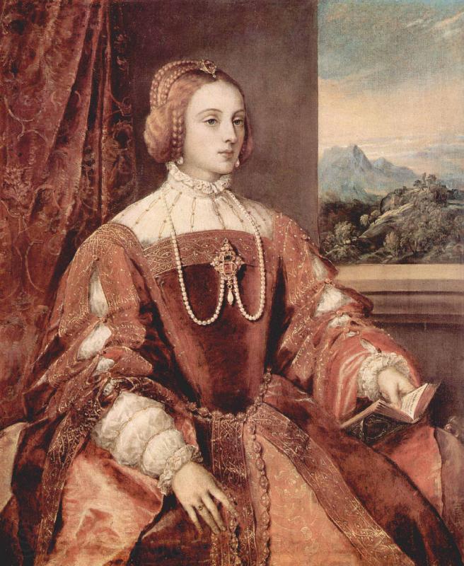Titian Portrait of Isabella of Portugal