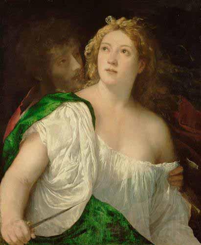 Titian Tarquin and Lucretia