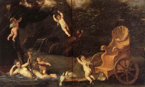 Domenichino Detail of  The Repose of Venus