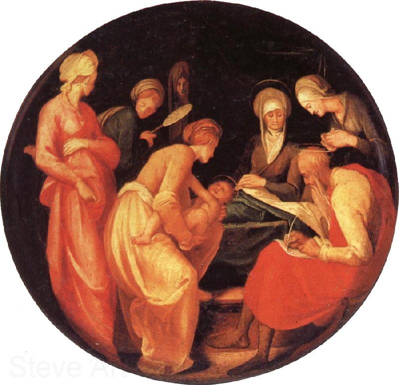 Pontormo The Birth of the Baptist