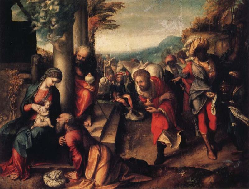 Correggio Adoration of the Magi