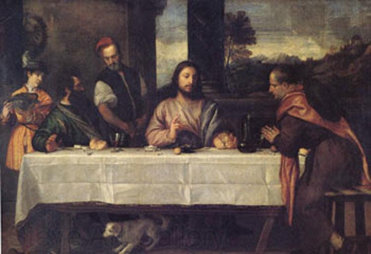 Titian The Supper at Emmaus (mk05)