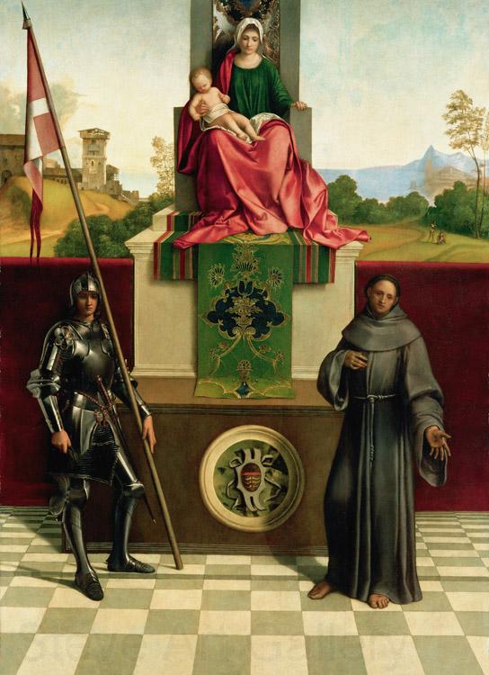 Giorgione Virgin and Child with SS Francis and Liberalis (mk08)