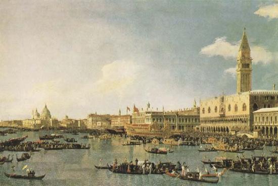 Canaletto The Basin of San Marco on Ascension Day (mk08)