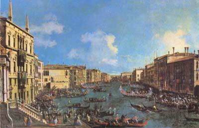 Canaletto Regatta on the Canale Grande (mk08)