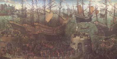 Anonymous The Embarkation of Henry VIII at Dover (mk25)