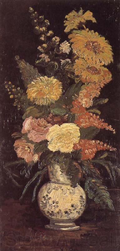 flowers in vase van gogh. Vincent Van Gogh Vase with